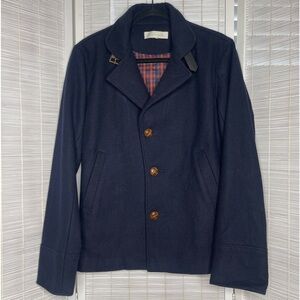 Shades Of Greige Mens Wool Blend Jacket